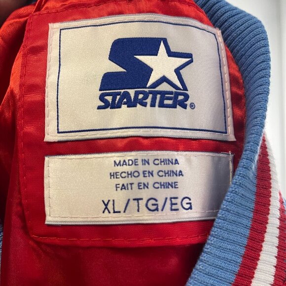 Starter Houston Oilers light weight Satin Jacket size M or XL - Picture 3 of 6